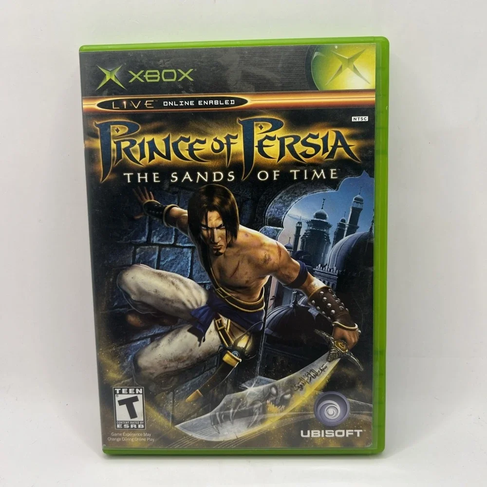 Prince of Persia: The Sands of Time (Xbox 2003) Clean Tested Working